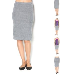NWT ALTERNATIVE TRIPLE DARE SKIRT  Sz S ECO GREY